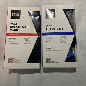 Saxx Ballpark Pouch Men’s Boxer Brief, size small, NIB!